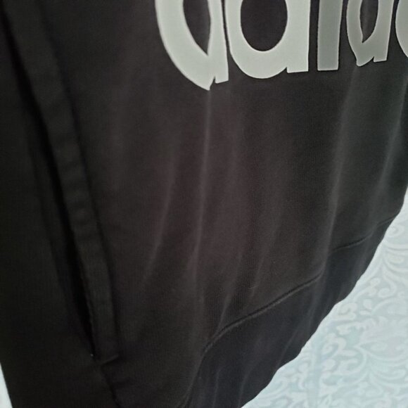 Adidas Hoodie Pullover Small Size Sweatshirt  Womens Women's Logo Black … - Picture 4 of 14